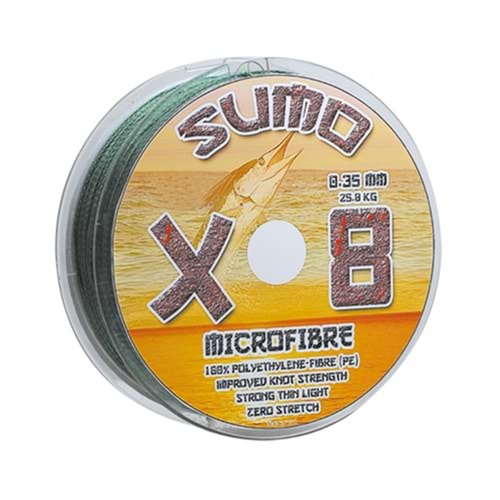 SUMO X 8 İP MİSİNA 150 MT.